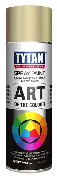 Аэрозольная краска Tytan Professionaln Art Of The Colour бежевая 400 мл