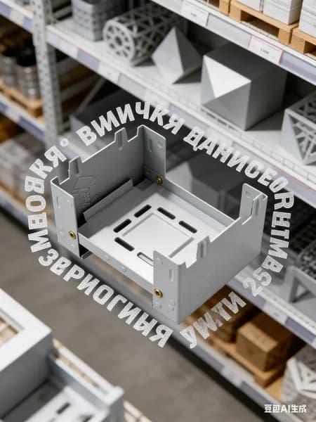 Горелка туристическая складная Таганок для сухого горючего и спирта, мини плитка из нержавеющей стали для похода кемпинга и выживания, выдерживает до 9 кг