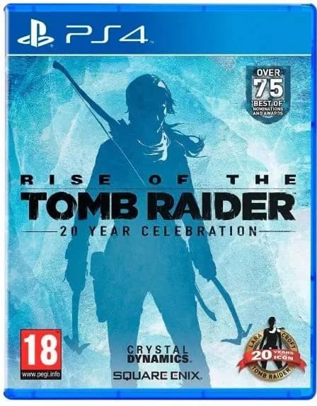 Игра Rise of the Tomb Raider 20 year celebration (PlayStation 4, PlayStation 5, Русская версия)