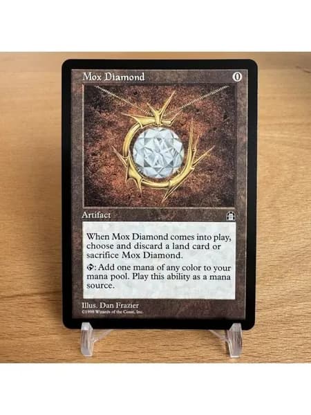 Набор MTG: Mishra's Workshop, Moat, Mox Diamond +45 раритетов Легендарные карты с защитным чехлом