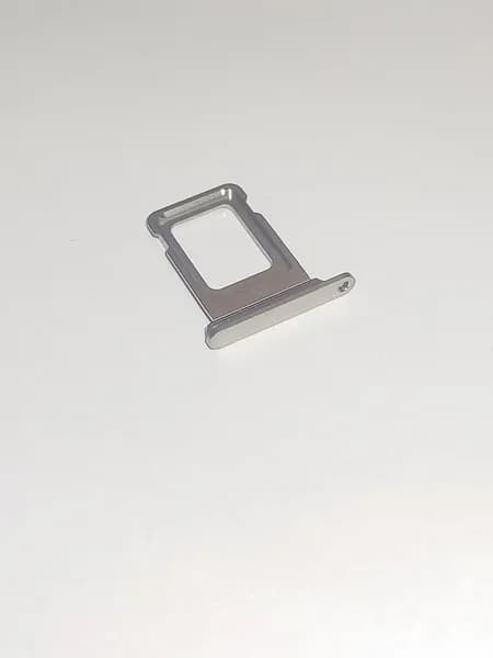 Сим лоток для Apple iPhone 15 Pro/15 Pro Max (титановый), Держатель СИМ карты Apple iPhone 15 Pro/15 Pro Max (титановый), Контейнер SIM, SIM holder (титановый)