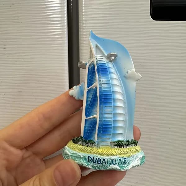 Ручная поделка 3D-надписи на холодильник, города мира: Канада, Дубай, Россия, Австралия. Подарок путешественнику, декор