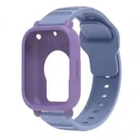 Силиконовый ремешок + защитный чехол, подходит для Redmi Watch 5 Active, рисунок в виде рисовых зерен, откидной, спортивный ремешок