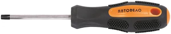 Отвертка TORX "АвтоDело" T9x 75мм на держателе 30809