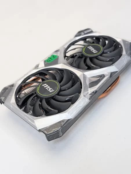 Вентиляторы с кожухом и радиатором для видеокарт MSI Ventus 1660 1660 Super