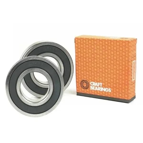 Подшипник 25х52х15 (6205-2RS) CRAFT BEARINGS 2шт.
