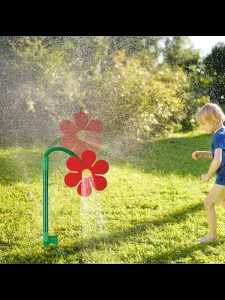 Детский разбрызгиватель воды Daisy 360°, легко установить