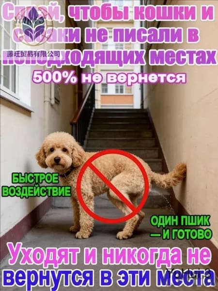 Отпугивающий спрей Антигрызин от кошек и собак: чтобы не гадили и не портили вещи. Эффективная защита дома от меток и царапания.
