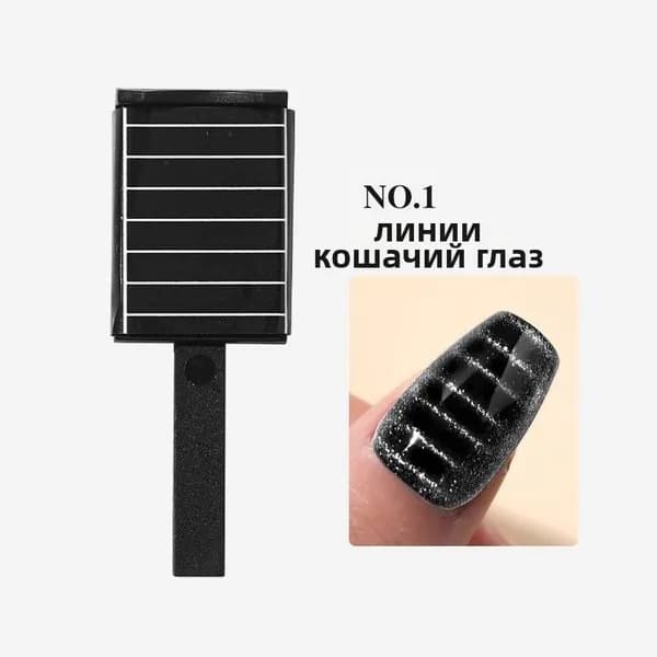 Профессиональный набор магнитов для нейл-арта с сильной магнитной силой для мультиформирования