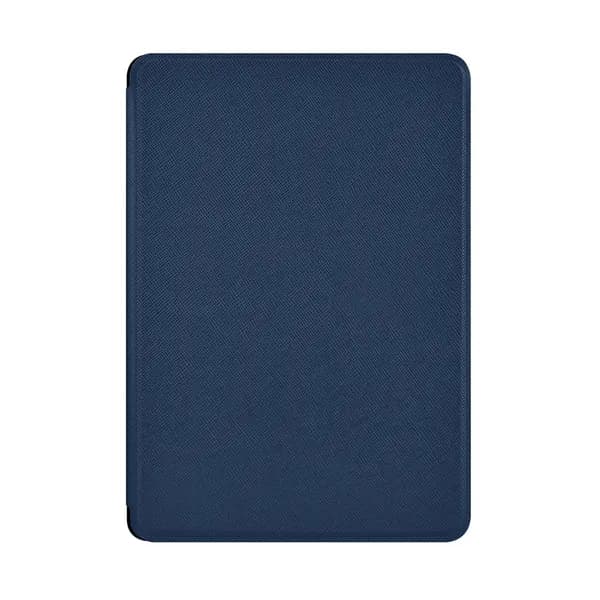 Чехол для Kindle Paperwhite 12 (2024) и Colorsoft Signature Edition, 7", синий, водонепроницаемый из ПУ, с автопробуждением