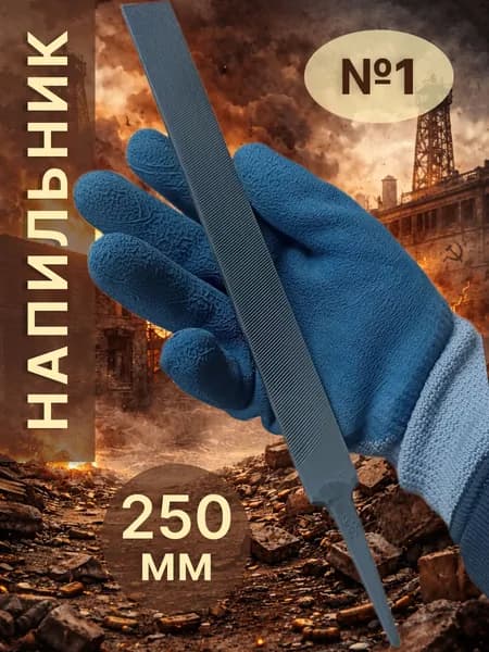Напильник плоский №1 250 мм СССР