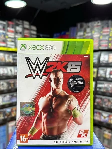 Игра WWE 2k15 (Xbox 360) (Box)