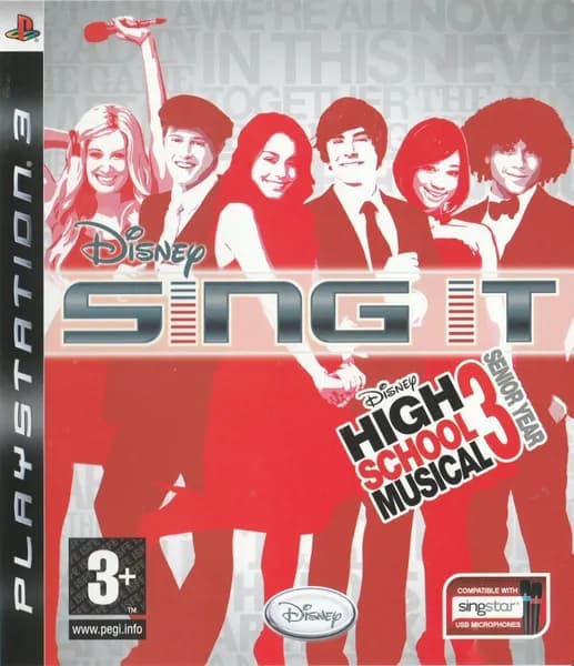 Игра Disney Sing It: High School Musical 3 (PlayStation 3, Английская версия)