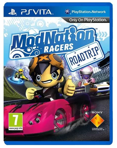 Игра ModNation Racers: Road Trip (PlayStation Vita, Русская версия)