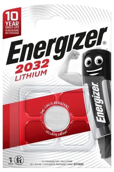 Energizer Батарейка CR2032, 1 шт
