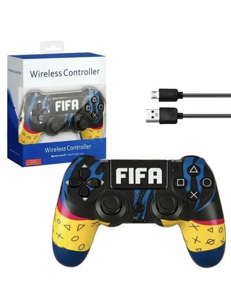 Джойстик (геймпад) беспроводной для PS4 DualShock 4 в коробке с USB-проводом
