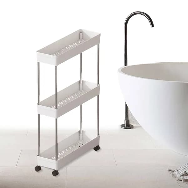 milochic Этажерка, 3 секц., Пластик, 40х40х13 см