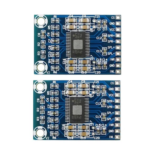 2шт TPA3116D2 Мини цифровой усилитель DC12V-24V D класс 50W+50W