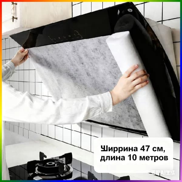 Фильтр для вытяжки кухонной. Жировой фильтр для вытяжки , 47cm