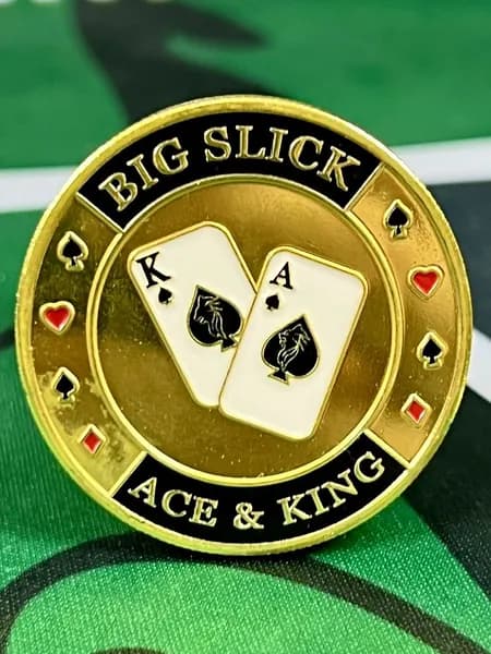Хранитель карт Big Slick Ace and King black