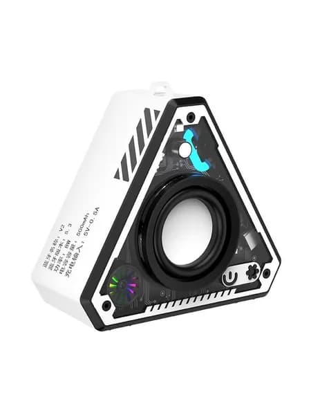 Меха bluetooth маленький динамик, наружный портативный, треугольный динамик беспроводной bluetooth меха маленькая стальная пушка
