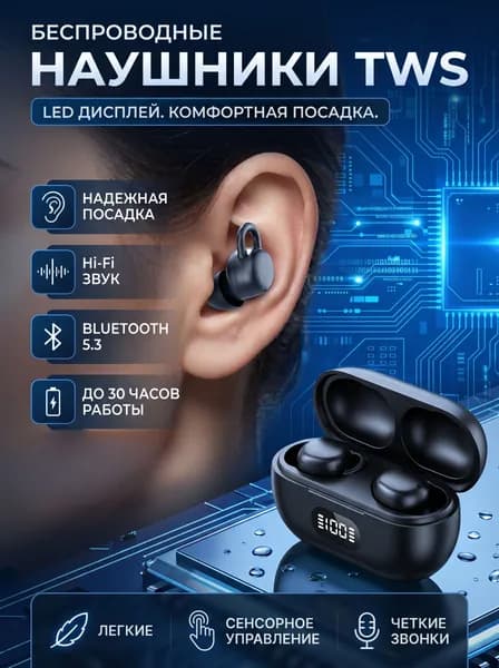 Наушники беспроводные с микрофоном 1More Aero, Радиоканал, USB, фиолетовый