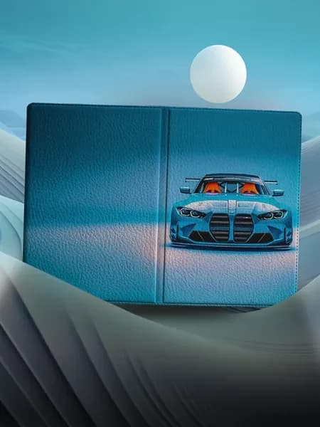 Обложка на паспорт Машина БМВ BMW