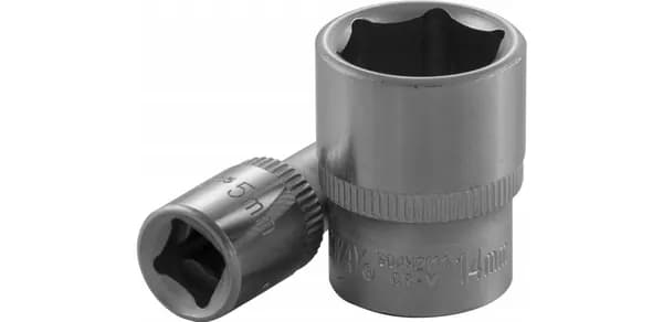 Головка 8 мм 6-гранная 1/4DR короткая