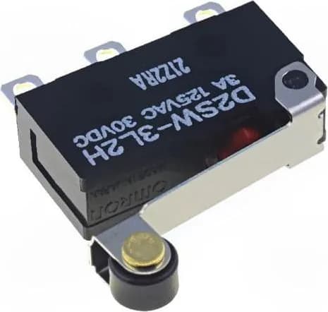 OMRON D2SW-3L2H Микропереключатель SNAP ACTION; с рычагом (с роликом); SPDT, 1шт