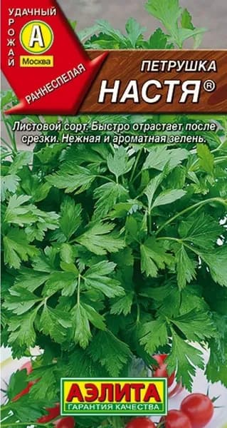 Петрушка листовая Настя