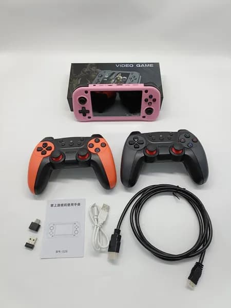 Портативная игровая консоль 4K G28 с большим экраном, эмулятор PSP, ретро-игры