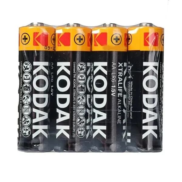 Батарейка Kodak Alkaline (пальчиковые), AA/LR06, 4 шт