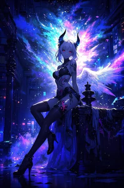 Fantasy Worlds Эротический постер Game Art Аниме Hote Girl Pin up