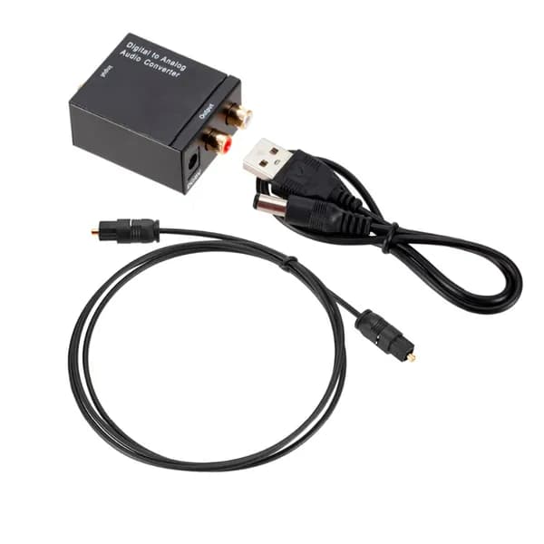 Конвертор PALMEXX Digital to Analog Audio Converter cut / Конвертор цифры (оптики) в аналоговый (тюльпаны) сигнал