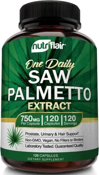 Капсулы Saw Palmetto, содержащие экстракт ягод Saw Palmetto, 120 капсул