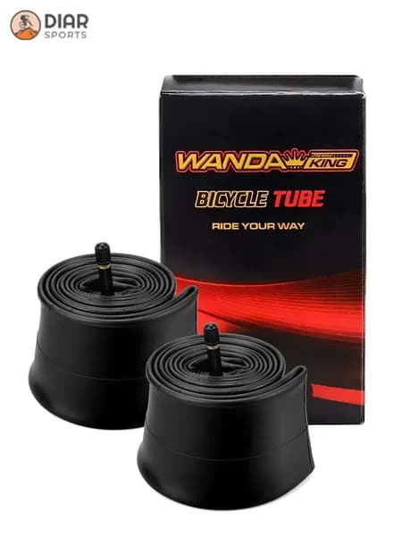 Комплект 2 шт. - Камера велосипедная WANDA KING 24x1,95-2,125, автониппель