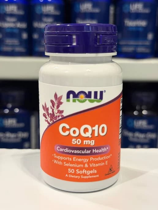 Коэнзим Q10 50 мг CoQ10 витамин Е селен для энергии сердца