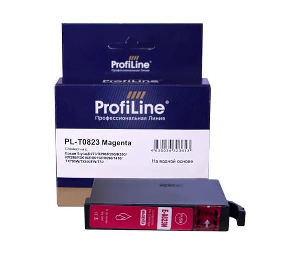 Струйный картридж ProfiLine 82N (T0823N) для принтеров Epson Stylus T50, T59, R290 7,5 мл пурпурный