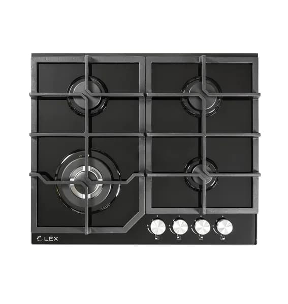 Газовая варочная поверхность Lex GVG 640-1 BL черный (chao000176)