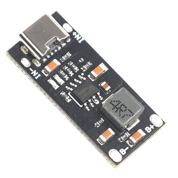 Плата зарядки литий-полимерных аккумуляторов 3 А, вход USB-C, выход 4,2 В