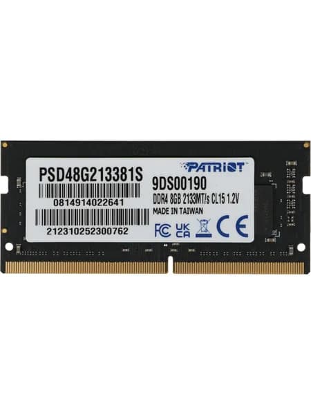 Patriot Memory Оперативная память PSD48G213381S, 1 x 8 ГБ