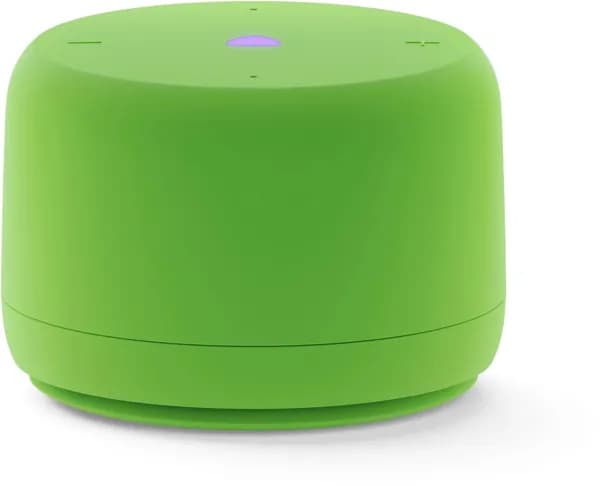 Умная колонка Яндекс 6Вт, без часов, Bluetooth, Wi-Fi, USB Type-C, зеленый YNDX-00028GRN