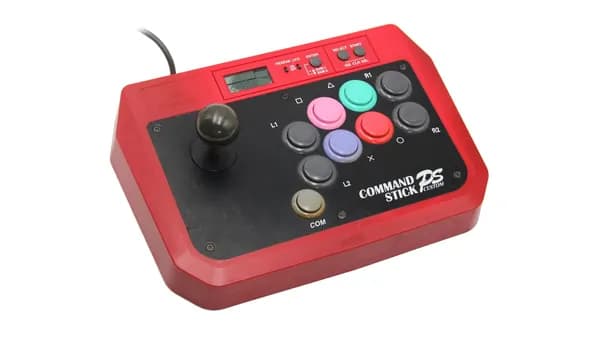Аркадный контроллер Hori PS CUSTOM Command для PS1/PS2 Винтаж