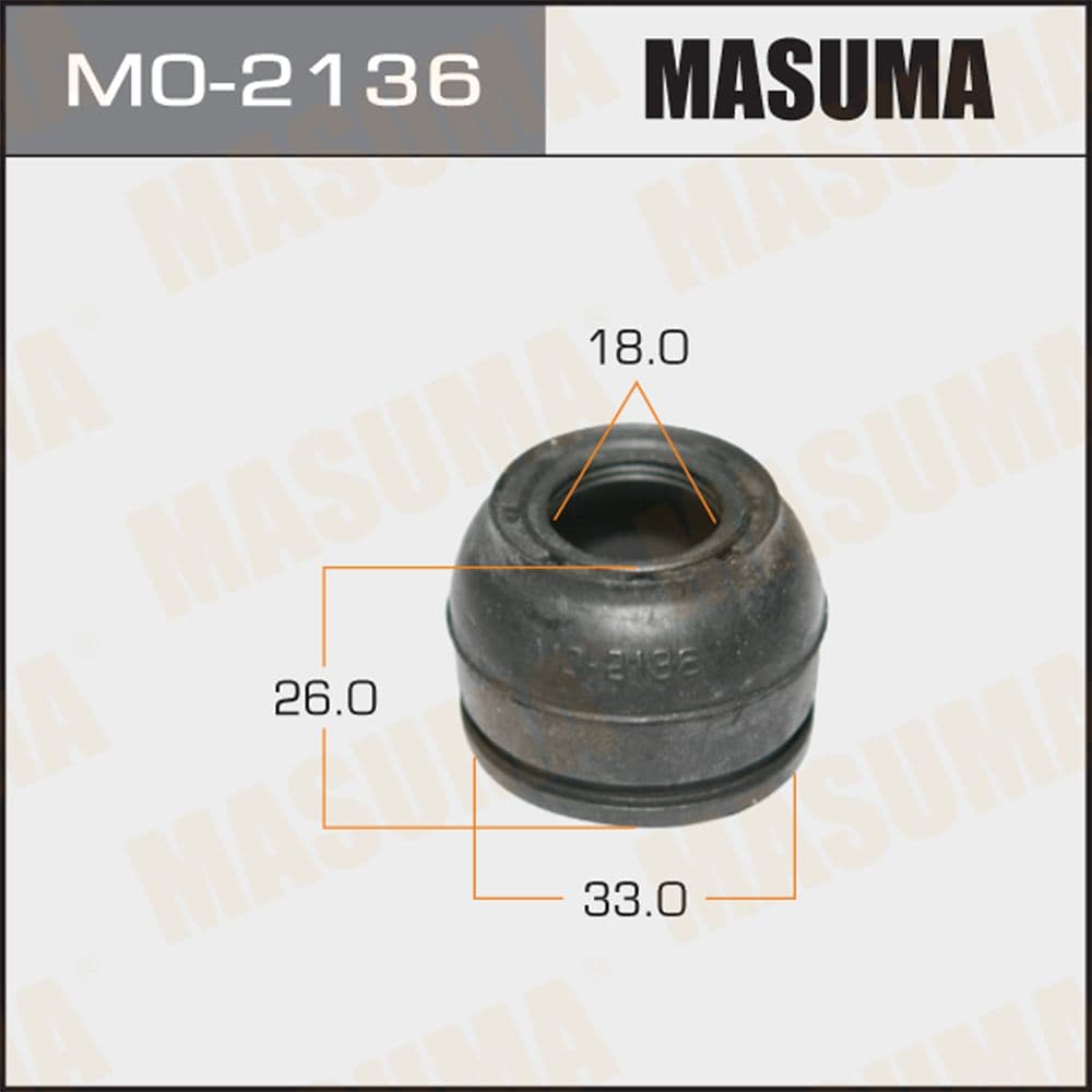 Пыльник шаровой опоры 18 х 33 х 26 Masuma MO-2136