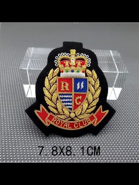 Металлический значок в британском стиле F with pin