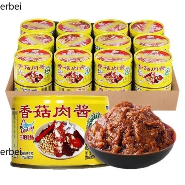 Соус мясной с грибами, паста для спагетти и риса, готовое блюдо, китайская кухня