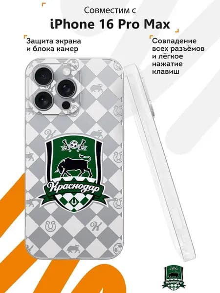 Чехол на iPhone 16 Pro Max с принтом
