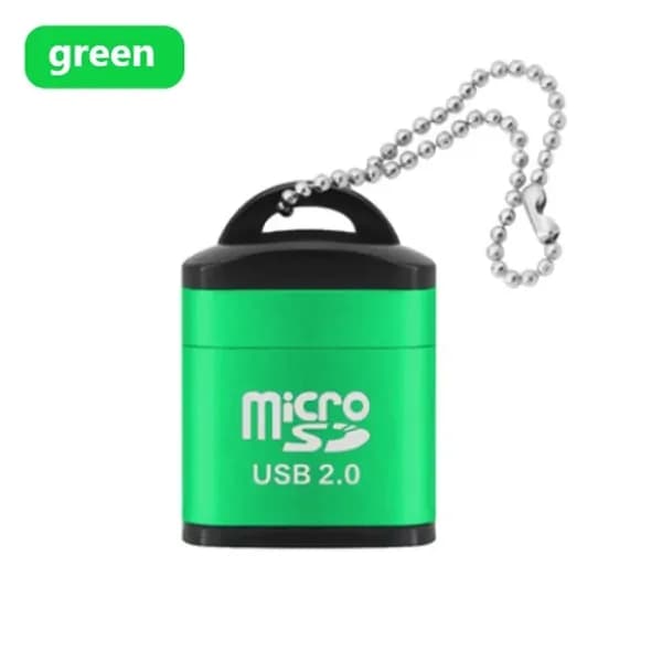 Мини-USB-кардридер для карт памяти Micro SD/TF Высокоскоростной адаптер USB 2.0 для ПК и ноутбука