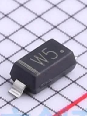 10 шт BZT52C3V9 SOD-123, надписи код: W5, 3,9В Независимый стабилитрон