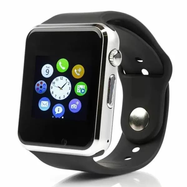Умные часы XPX Smart Watch A1, черно-серебристые